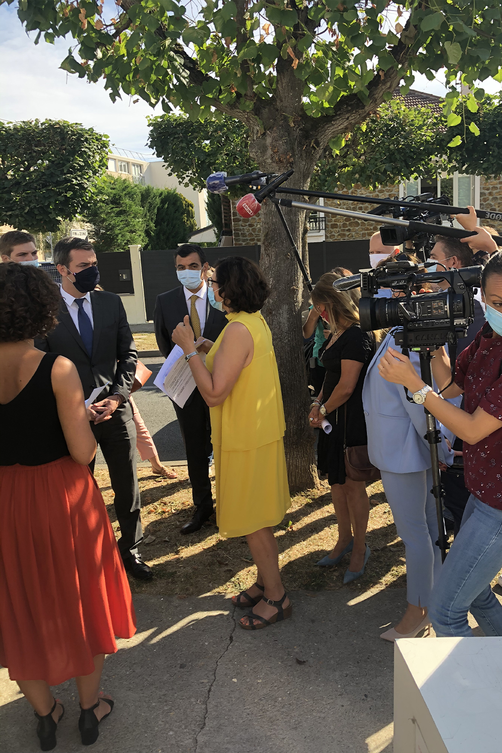 Visite d'olivier Veran à la CPTS NORD ESSONNE