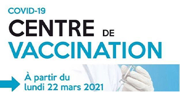 Centre de vaccination bisites Paray-Morangis – Inauguration d’un projet innovant